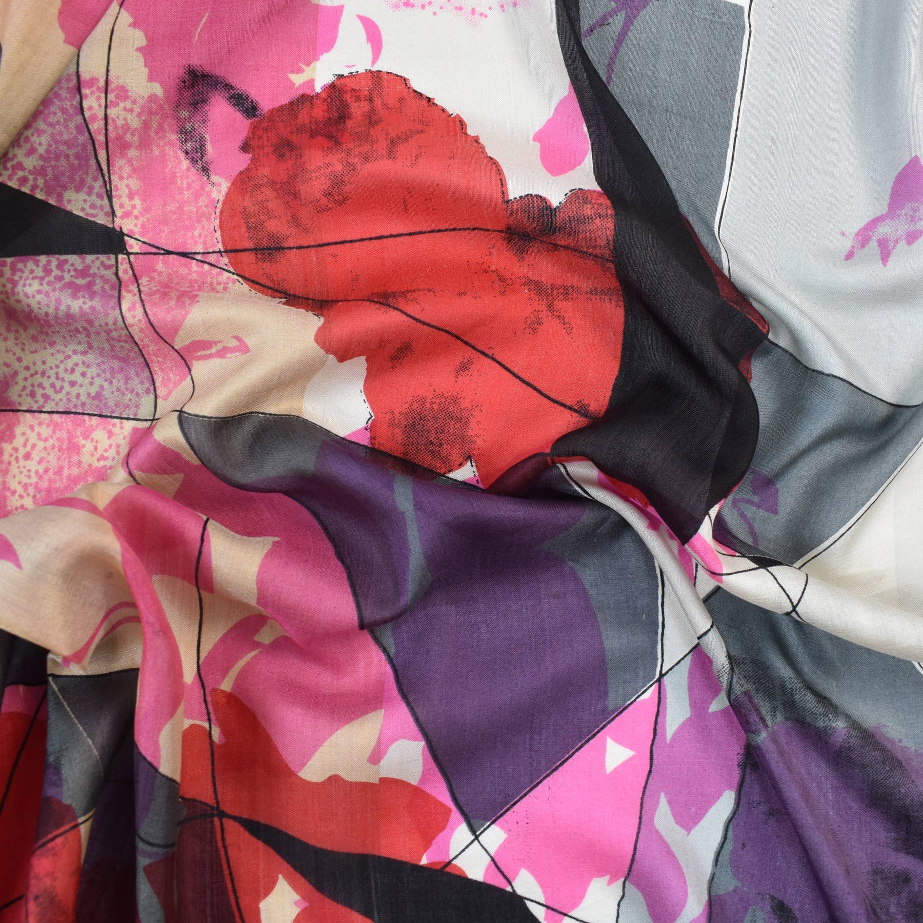 Alejandra Handwoven Silk Scarf - Image 5