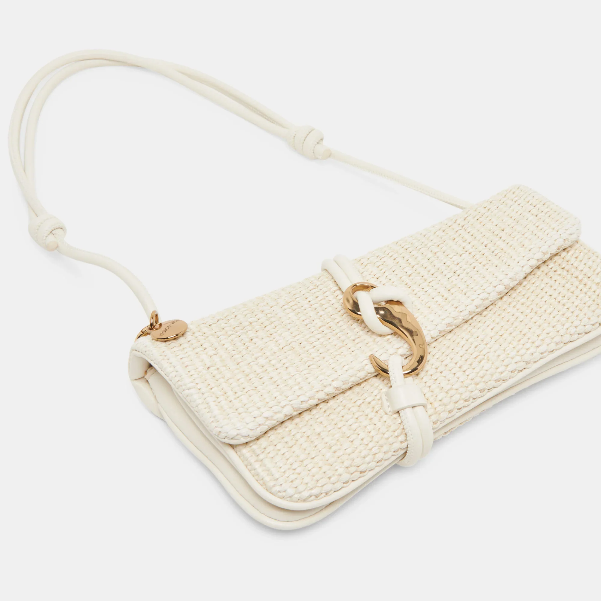 Alice Raffia Baguette - Natural - Image 2
