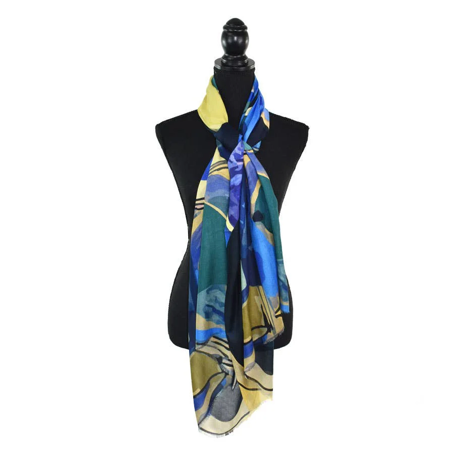 Armstrong Modern Abstract Scarf - Image 8
