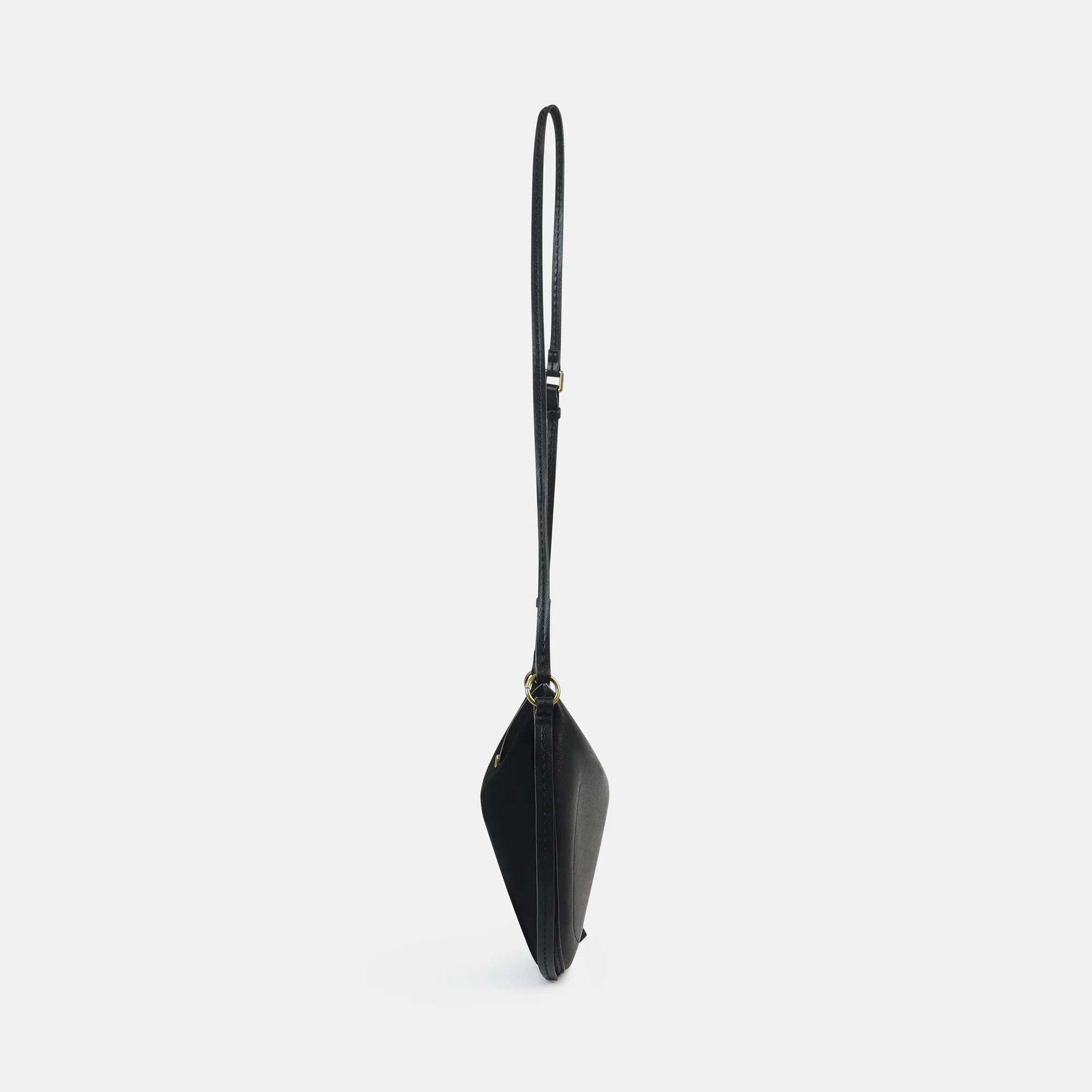 Bennett Black Suede Crossbody Bag - Image 5