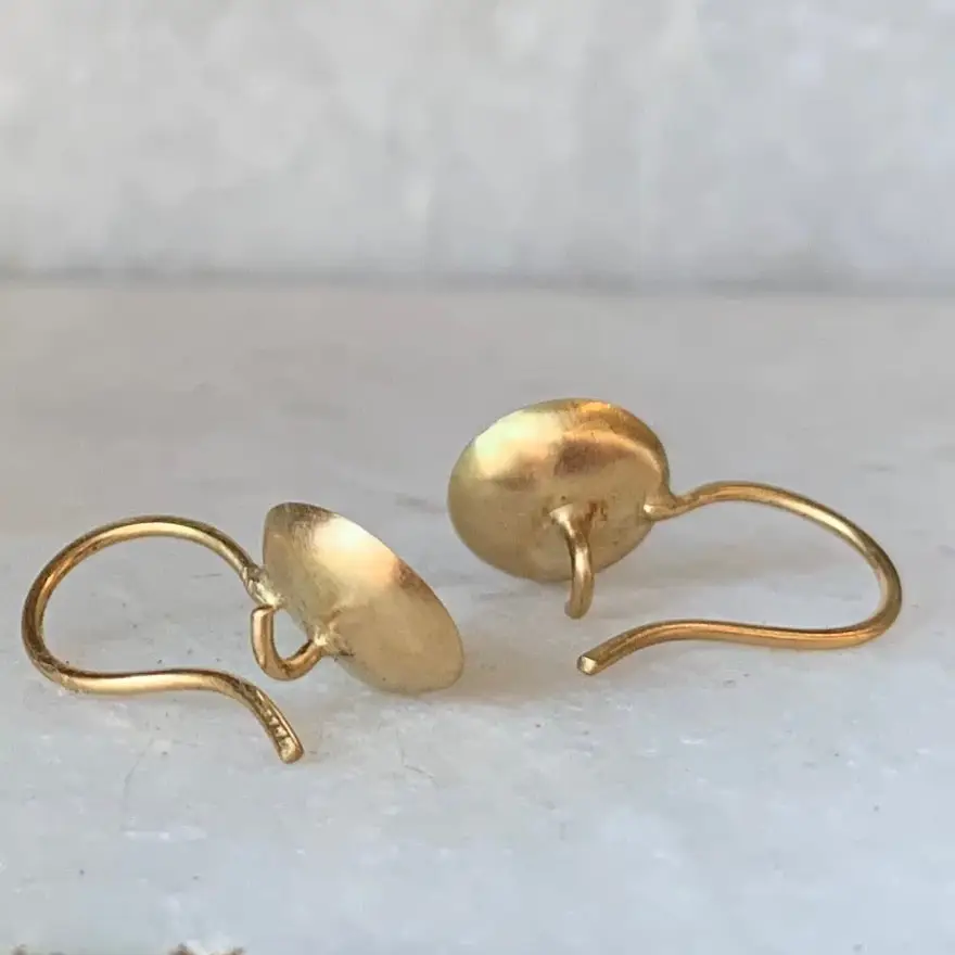 Birch Earrings with Mixed Metals - Image 2