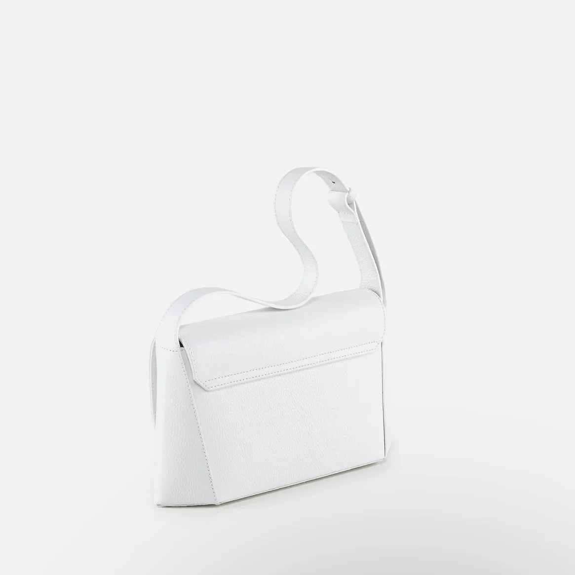 Calipso Medium Satchel - White - Image 2
