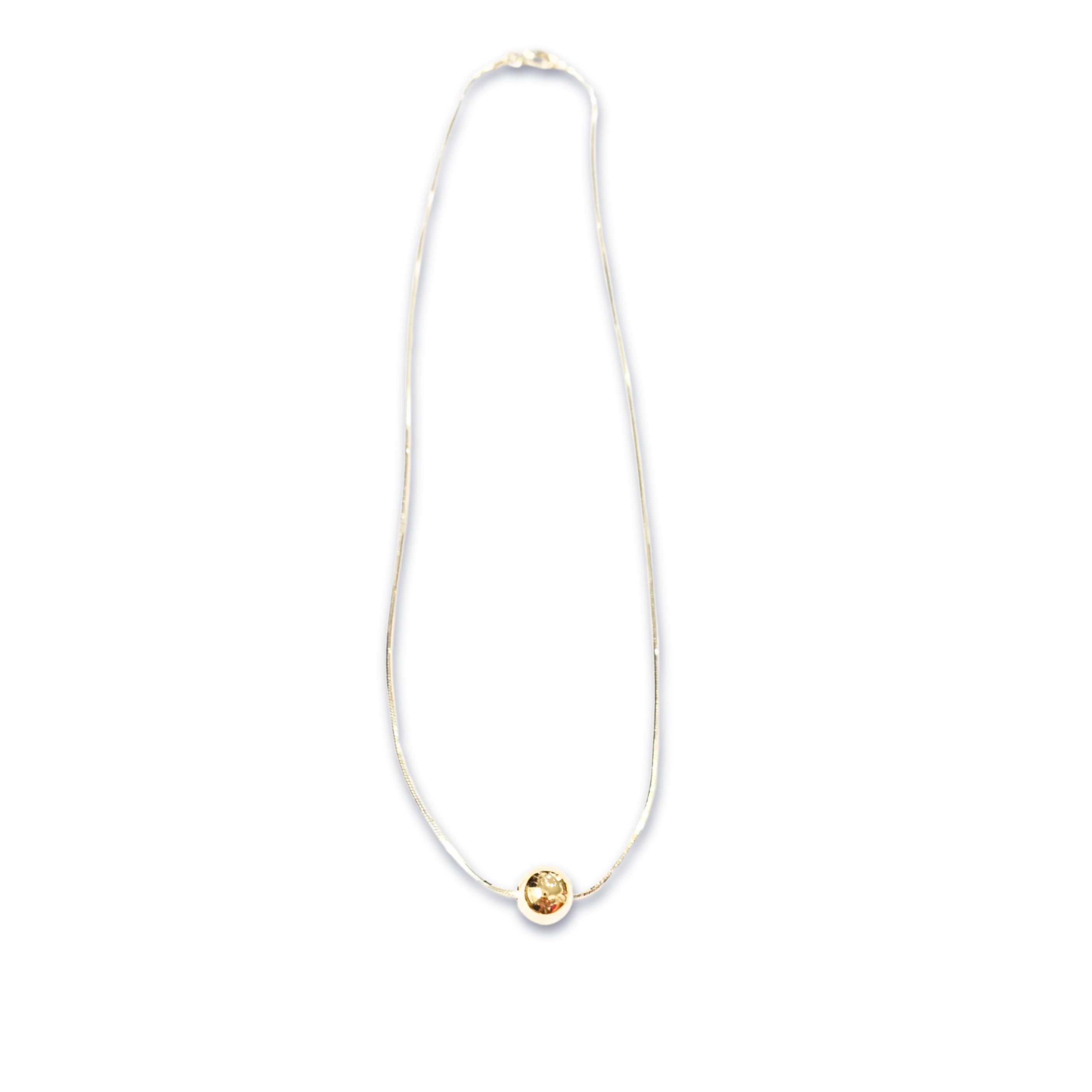 Cape Cod Ball Necklace - Gold