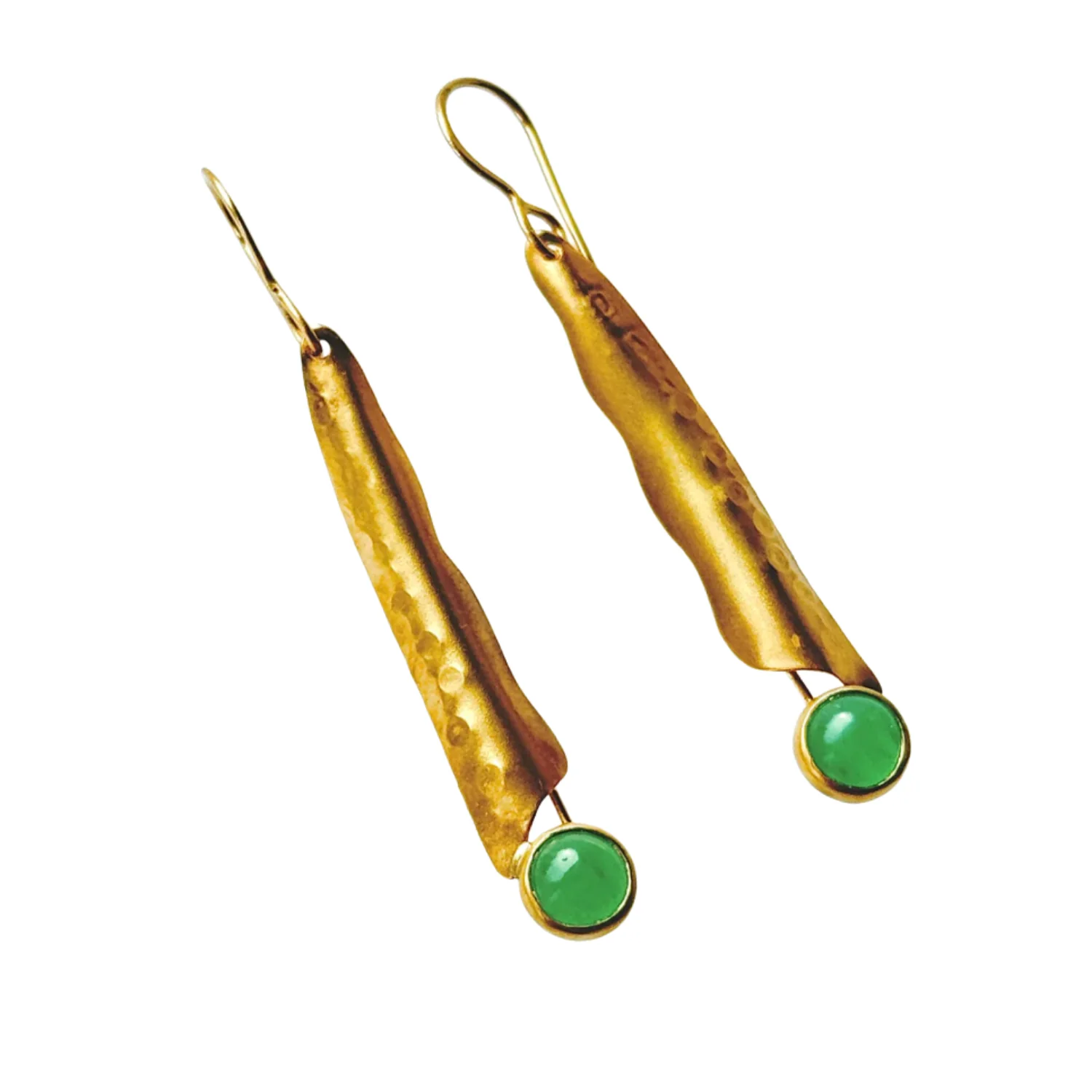 Chrysoprase Fan Drops - Image 2