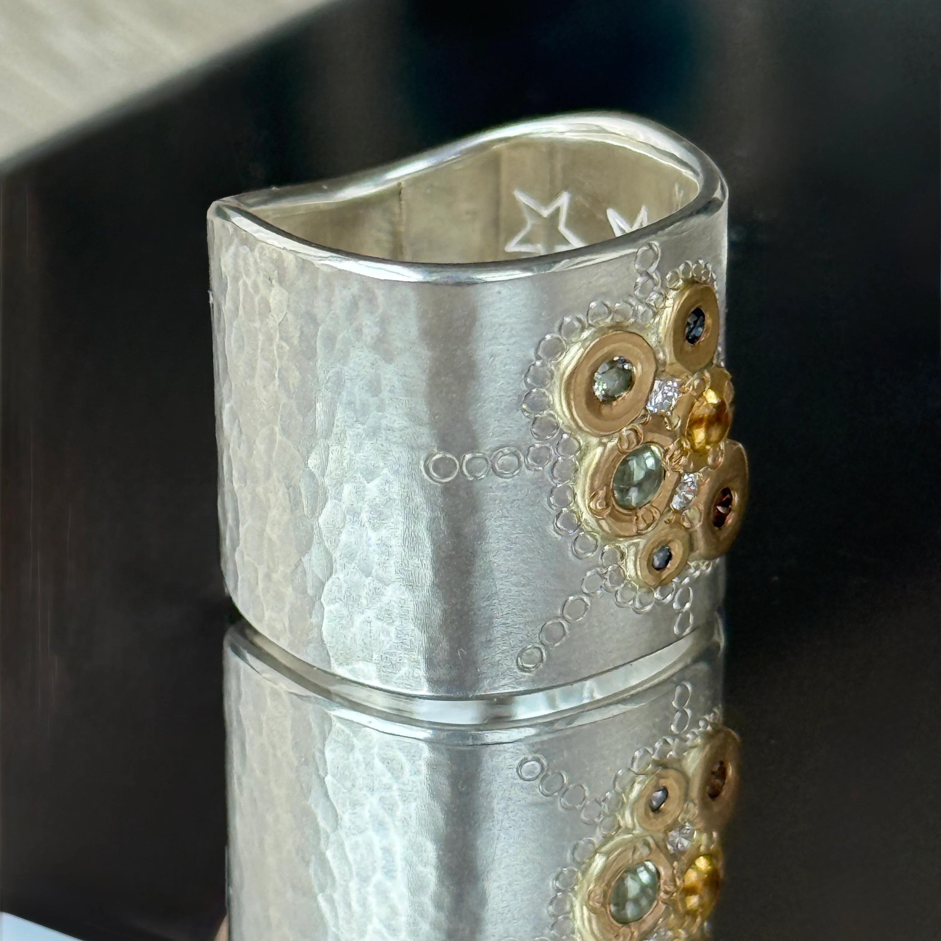 Cosmic Cluster Saddle Ring - Image 4