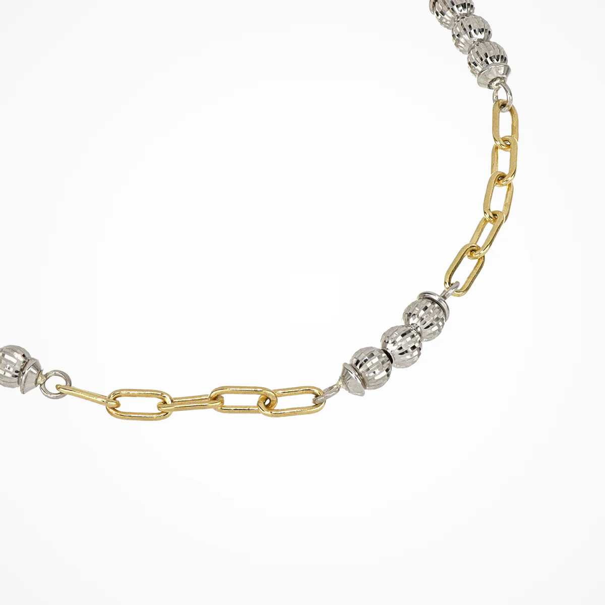 Crystal Nova Bracelet - Gold/White - Image 3