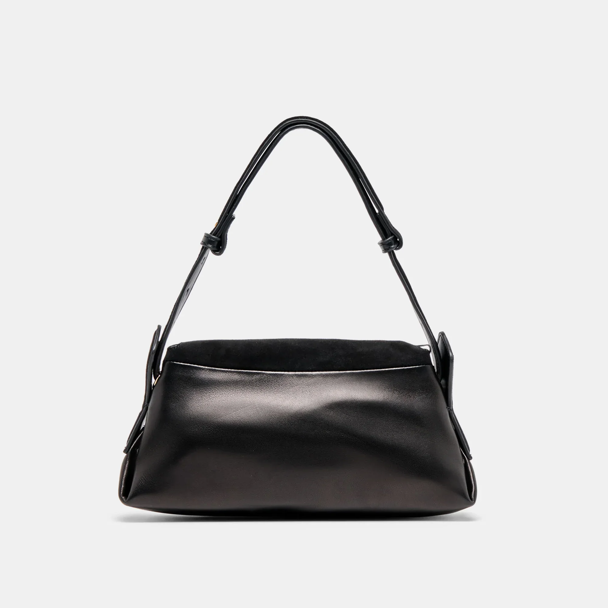 Devyn Shoulder Bag Black Leather - Image 3
