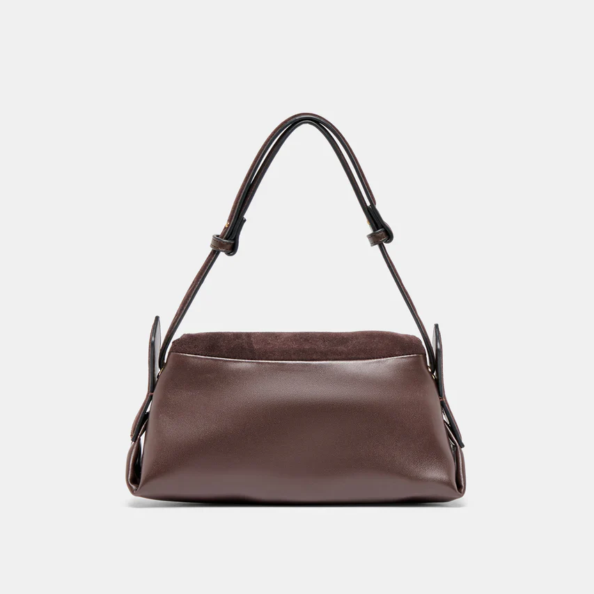Devyn Shoulder Bag Espresso Leather - Image 3