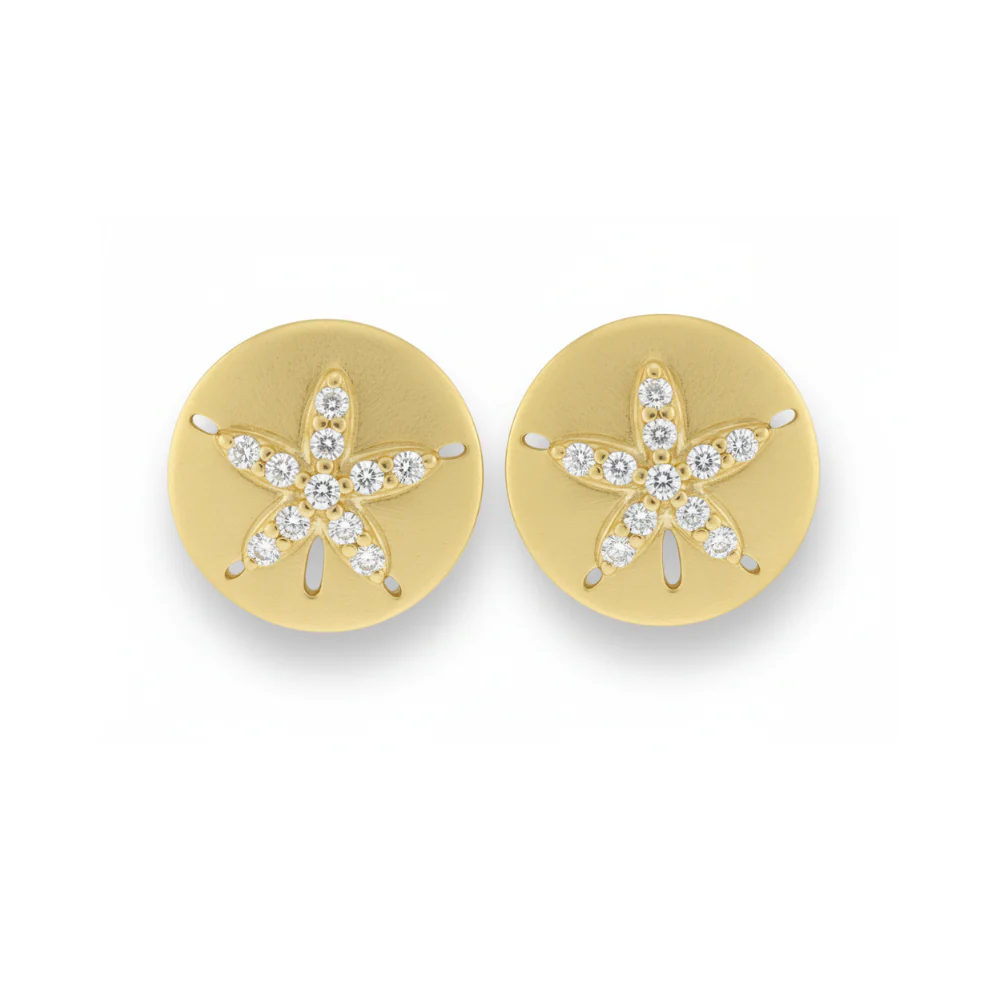 Sand Dollar Studs