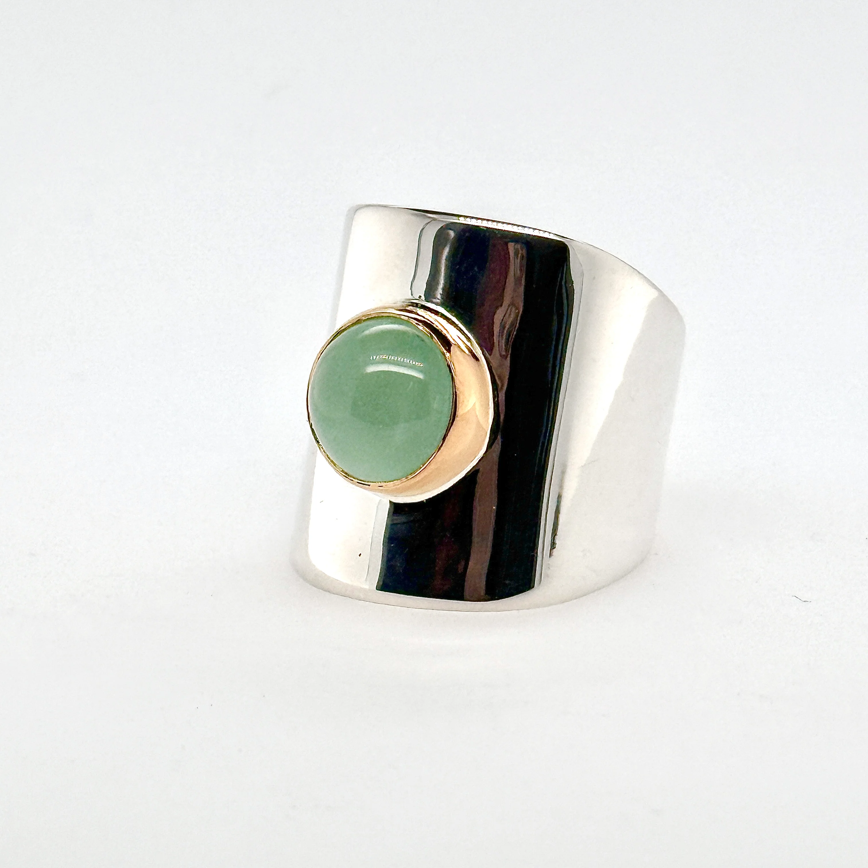 Emerald Saddle Ring - Image 2