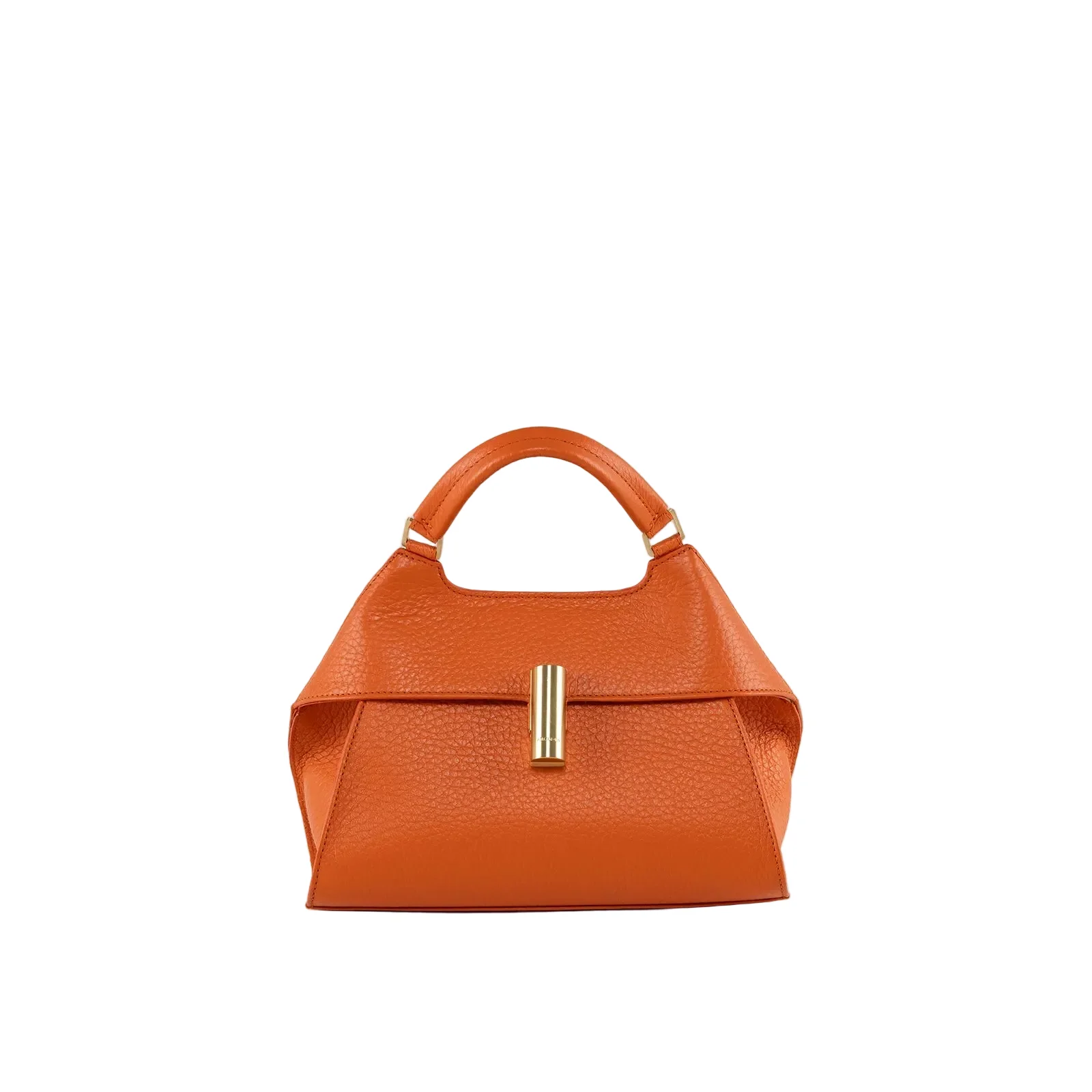 Emma Medium Satchel - Orange