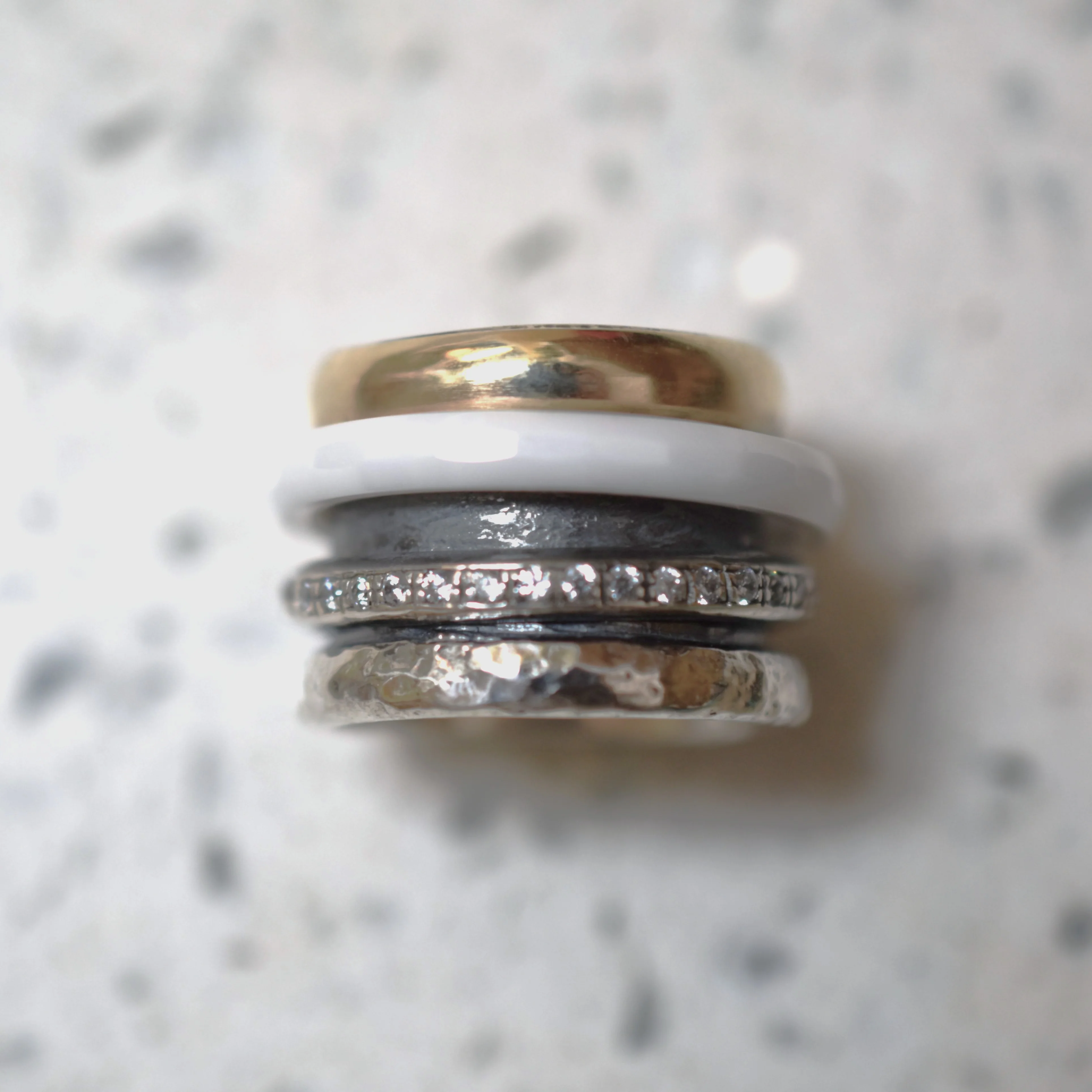 Lunar Equinox Spinner Ring - Image 3