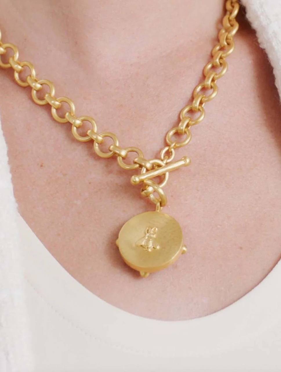 Honeybee Demi Necklace Crystal - Image 2
