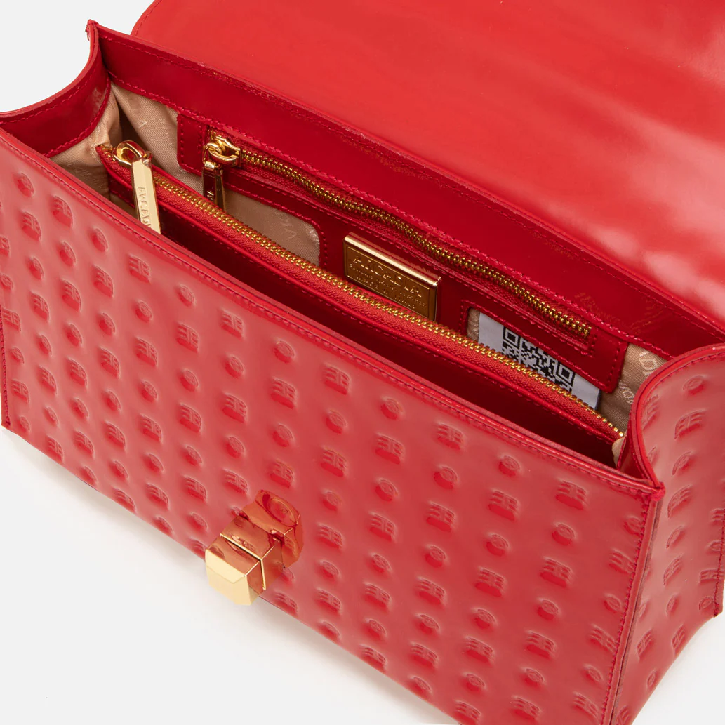 Laila Medium Crossbody - Red Patent - Image 2