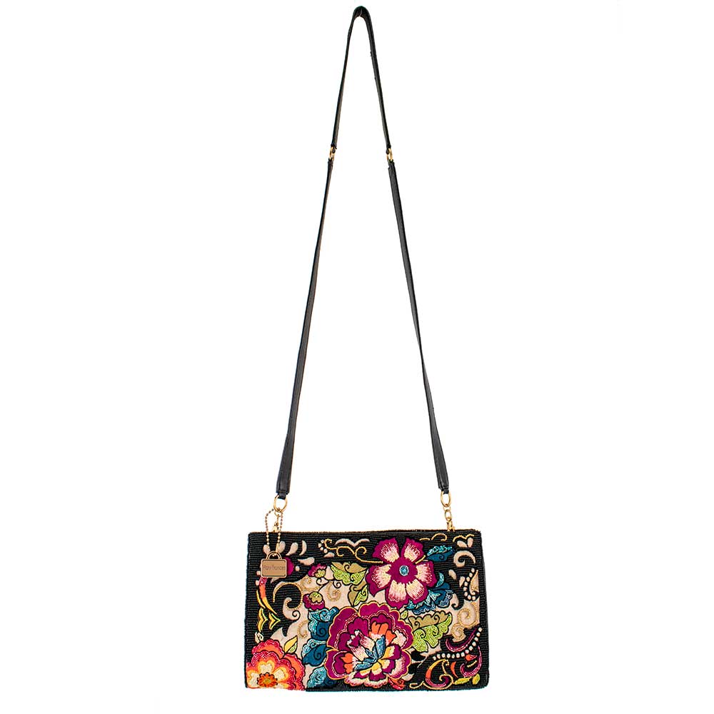 Last Tango Embroidered Floral Crossbody & Shoulder Handbag - Image 8
