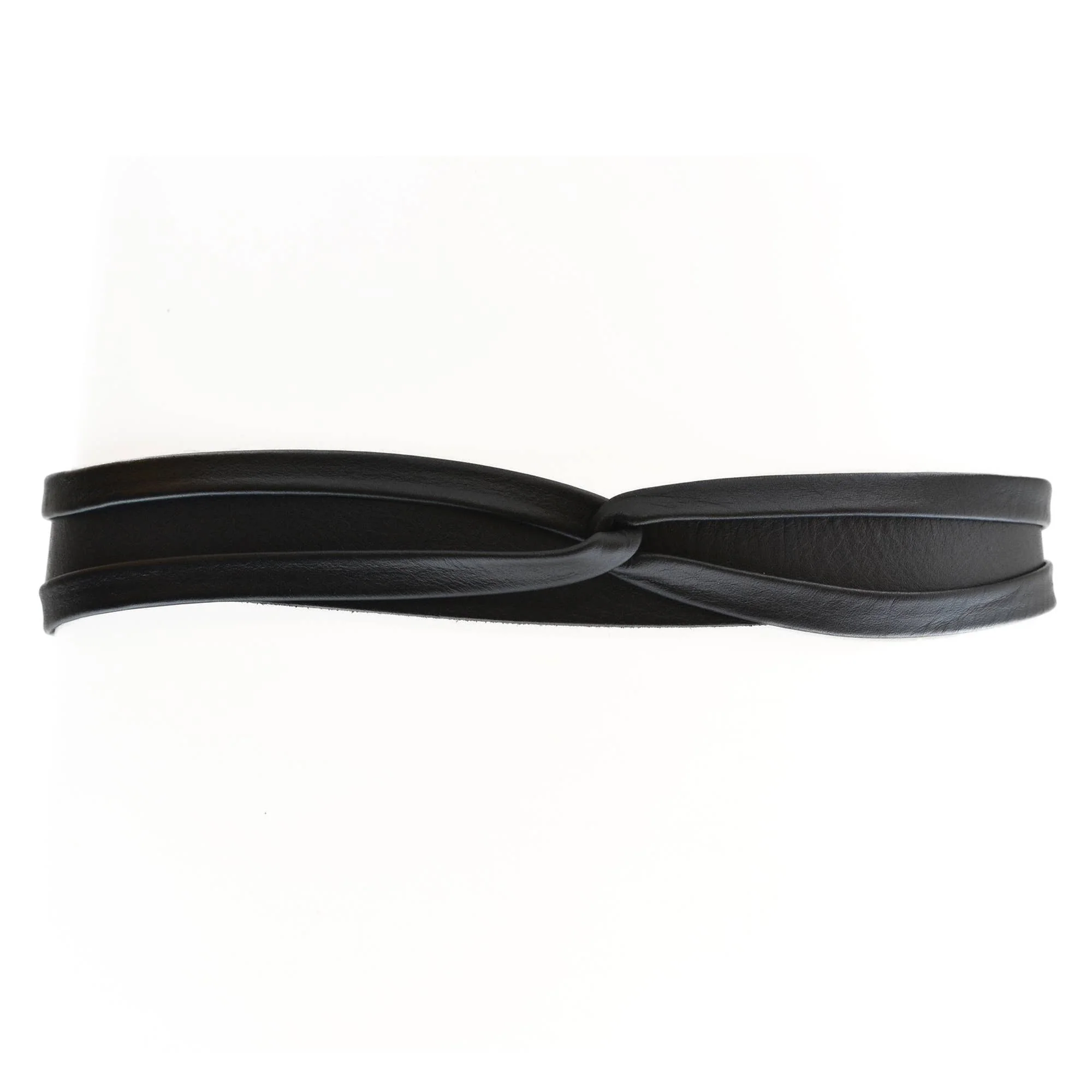 Skinny Wrap Belt - Black - Image 9
