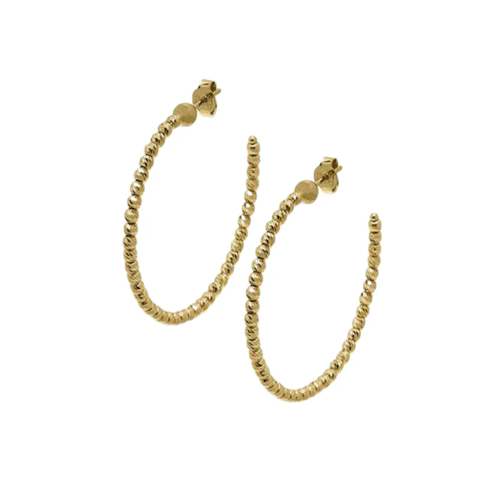 Slash 35 Earrings - Gold