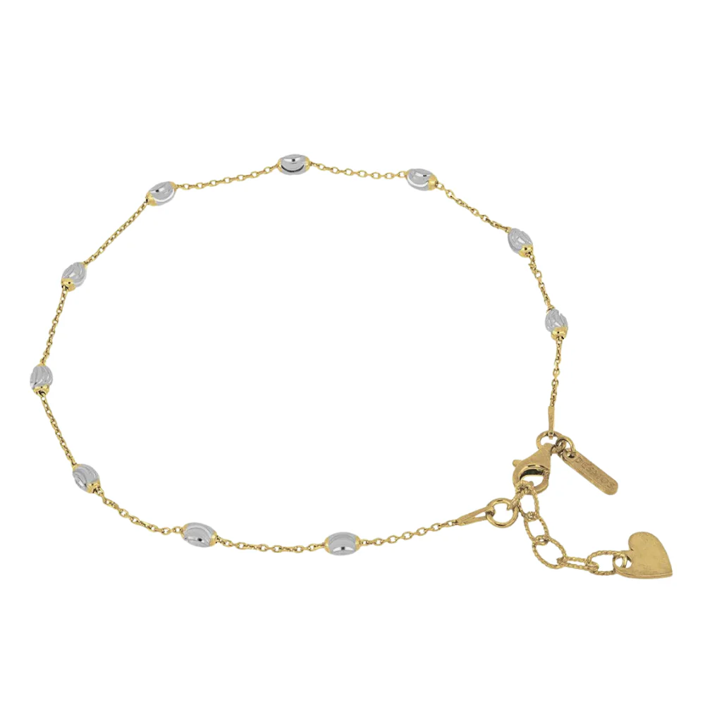 Station Moon Anklet - Gold/Silver