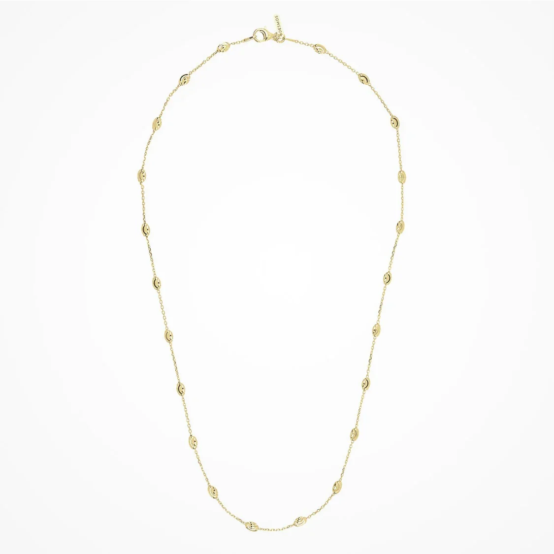 Station Moon Necklace - Gold - Image 2