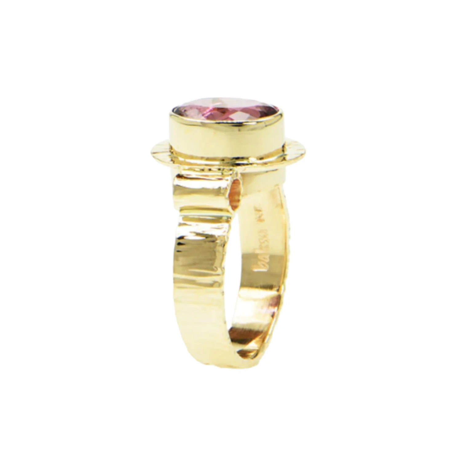Pink Tourmaline Ring - Image 3