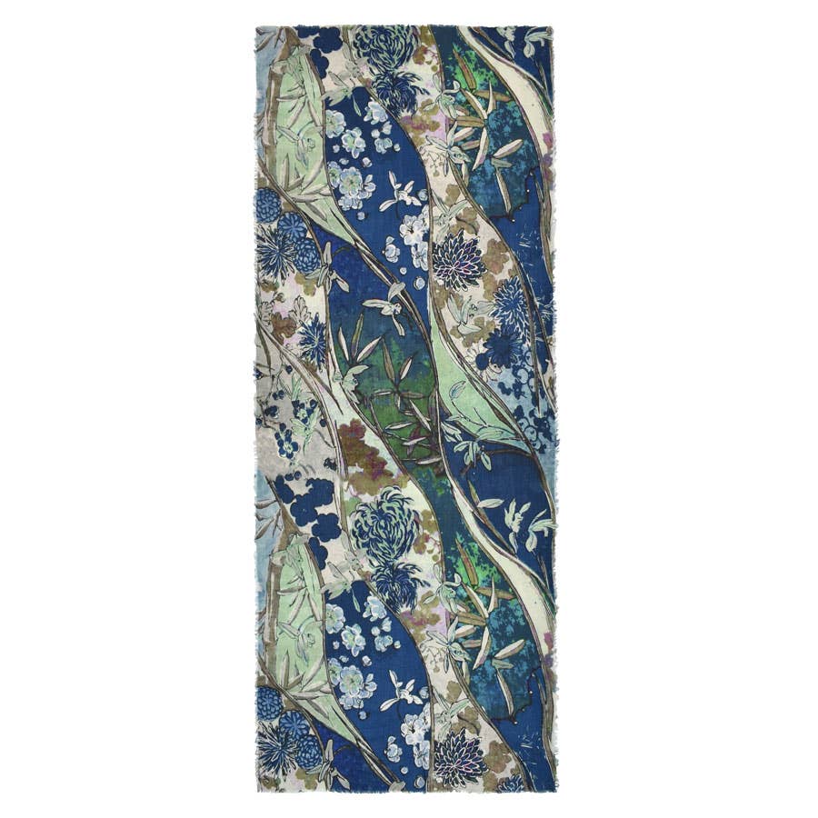 Tyvinia Floral Swirl Scarf